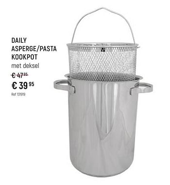 Promoties Daily asperge-pasta kookpot - Demeyere - Geldig van 01/05/2023 tot 31/05/2023 bij Freetime
