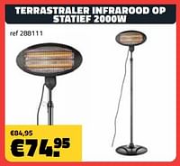Terrastraler infrarood op statief-Huismerk - Bouwcenter Frans Vlaeminck