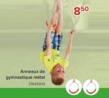 Promotions Anneaux de gymnastique métal - Produit Maison - Euroshop - Valide de 06/05/2023 à 11/06/2023 chez Euro Shop