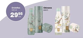 Promoties Drinkfles okinawa - Huismerk - Home & Co - Geldig van 01/05/2023 tot 21/05/2023 bij Home & Co