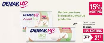Promoties Demak’up bio wattenschijfjes - Demak'Up - Geldig van 28/04/2023 tot 15/05/2023 bij De Online Drogist
