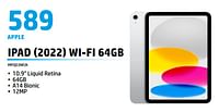 Apple ipad (2022) wi-fi 64gb-Apple