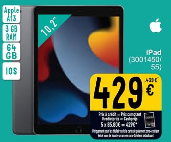 Promo Ipad 5 32 GB reconditionné chez Cora