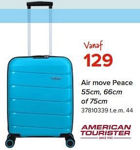 Promoties Air move peace - American Tourister - Geldig van 08/05/2023 tot 11/06/2023 bij Euro Shop