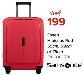 Promoties Essen hibiscus red - Samsonite - Geldig van 08/05/2023 tot 11/06/2023 bij Euro Shop