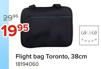 Promoties Flight bag toronto - DDD - Geldig van 08/05/2023 tot 11/06/2023 bij Euro Shop
