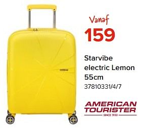 Promoties Starvibe electric lemon - American Tourister - Geldig van 08/05/2023 tot 11/06/2023 bij Euro Shop