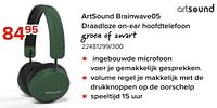 Artsound brainwave05 draadloze on-ear hoofdtelefoon-Artsound