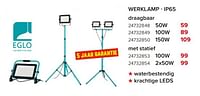 Werklamp - ip65-Eglo