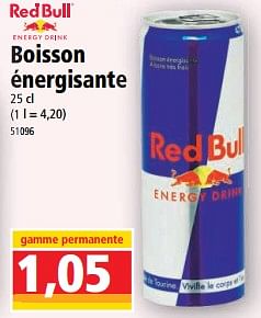 Promotions Boisson énergisante - Red Bull - Valide de 10/05/2023 à 16/05/2023 chez Norma