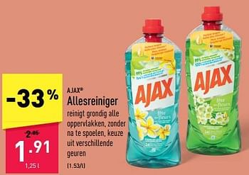 Promoties Allesreiniger - Ajax - Geldig van 15/05/2023 tot 26/05/2023 bij Aldi