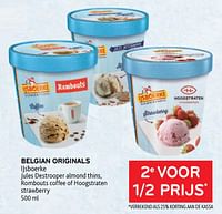 Belgian originals ijsboerke 2e voor 1-2 prijs-Ijsboerke
