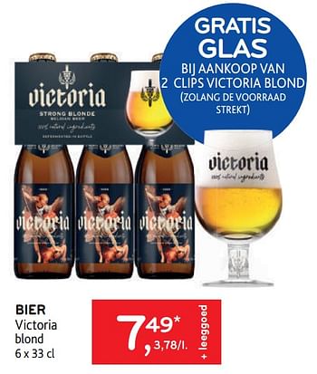 Promoties Bier victoria - Victoria - Geldig van 17/05/2023 tot 30/05/2023 bij Alvo
