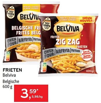 Promoties Frieten belviva belgische - Belviva - Geldig van 17/05/2023 tot 30/05/2023 bij Alvo