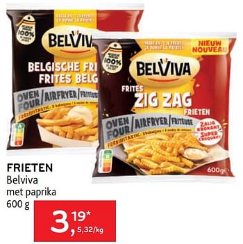 Promoties Frieten belviva met paprika - Belviva - Geldig van 17/05/2023 tot 30/05/2023 bij Alvo