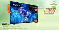Promoties Sony uhd oled-tv scxr55a84k - Sony - Geldig van 05/05/2023 tot 03/06/2023 bij Expert