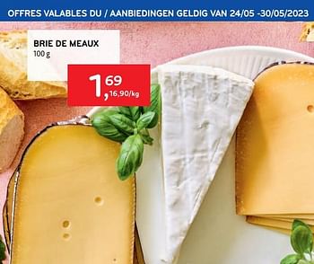 Promoties Brie de meaux - Huismerk - Alvo - Geldig van 24/05/2023 tot 30/05/2023 bij Alvo