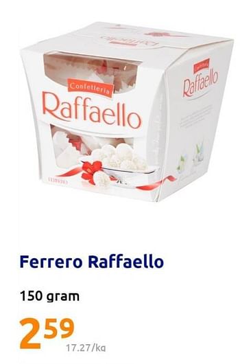 Promoties Ferrero raffaello - Ferrero - Geldig van 10/05/2023 tot 16/05/2023 bij Action