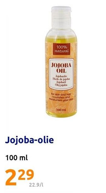 Promoties Jojoba-olie - Huismerk - Action - Geldig van 10/05/2023 tot 16/05/2023 bij Action