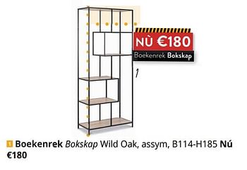 Promoties Boekenrek bokskap - Huismerk - Ygo - Geldig van 10/05/2023 tot 31/05/2023 bij Ygo