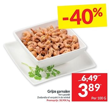 Promoties Grijze garnalen - Huismerk - Intermarche - Geldig van 16/05/2023 tot 21/05/2023 bij Intermarche