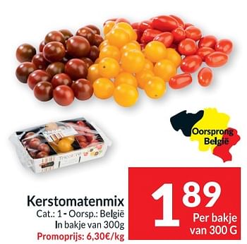 Promoties Kerstomatenmix - Huismerk - Intermarche - Geldig van 16/05/2023 tot 21/05/2023 bij Intermarche