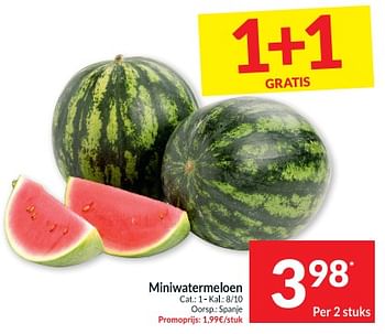 Promoties Miniwatermeloen - Huismerk - Intermarche - Geldig van 16/05/2023 tot 21/05/2023 bij Intermarche