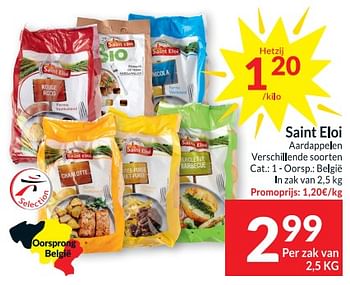 Promoties Saint eloi aardappelen - Saint Eloi - Geldig van 16/05/2023 tot 21/05/2023 bij Intermarche