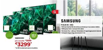 Promotions Samsung tv oled 4k sqqe65s95c - Samsung - Valide de 05/05/2023 à 03/06/2023 chez Exellent