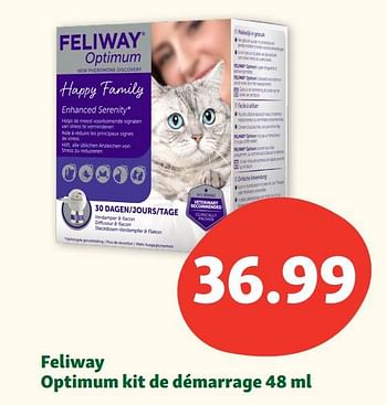 Promotions Feliway optimum kit de démarrage - Feliway - Valide de 15/05/2023 à 20/05/2023 chez Maxi Zoo