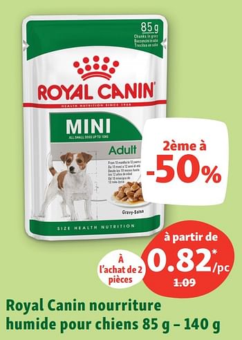 Promotions Royal canin nourriture humide pour chiens - Royal Canin - Valide de 15/05/2023 à 20/05/2023 chez Maxi Zoo