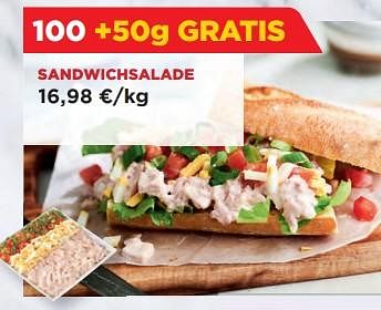 Promoties Sandwichsalade - Huismerk - Renmans - Geldig van 12/05/2023 tot 17/05/2023 bij Renmans