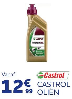 Promotions Castrol oliën - Castrol - Valide de 11/05/2023 à 31/03/2024 chez Auto 5