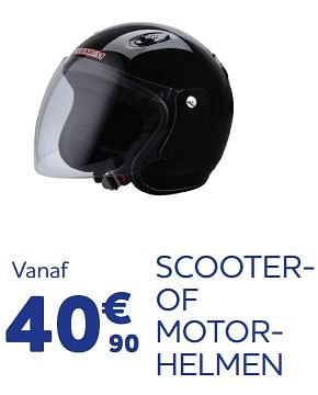 Promotions Scooterof motorhelmen - Produit maison - Auto 5  - Valide de 11/05/2023 à 31/03/2024 chez Auto 5
