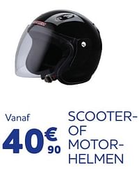 Scooterof motorhelmen-Huismerk - Auto 5 