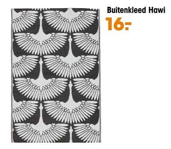 Promotions Buitenkleed hawi - Produit maison - Kwantum - Valide de 22/05/2023 à 18/06/2023 chez Kwantum