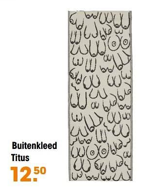 Promotions Buitenkleed titus - Produit maison - Kwantum - Valide de 22/05/2023 à 18/06/2023 chez Kwantum