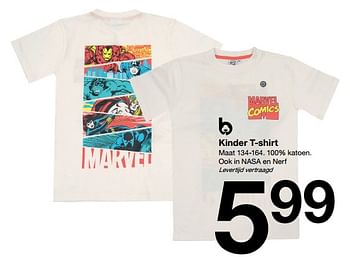 Promoties Kinder t-shirt - Huismerk - Zeeman  - Geldig van 13/05/2023 tot 19/05/2023 bij Zeeman