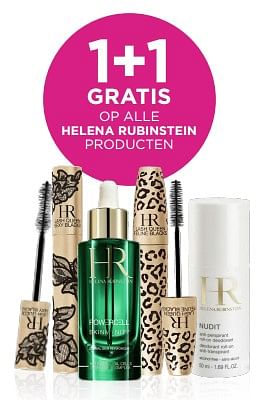 Promoties 1+1 gratis op alle helena rubinstein producten - Helena Rubinstein - Geldig van 15/05/2023 tot 28/05/2023 bij ICI PARIS XL