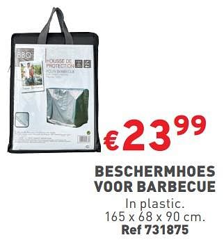 Promoties Beschermhoes voor barbecue - Huismerk - Trafic  - Geldig van 17/05/2023 tot 29/05/2023 bij Trafic
