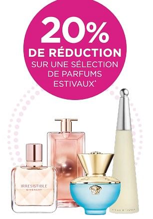 Promotions 20% de réduction sur une sélection de parfums estivaux - Produit Maison - ICI PARIS XL - Valide de 15/05/2023 à 28/05/2023 chez ICI PARIS XL
