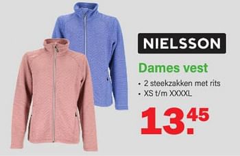 Promoties Dames vest - Nielsson - Geldig van 15/05/2023 tot 03/06/2023 bij Van Cranenbroek