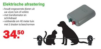Promoties Elektrische afrastering - Huismerk - Van Cranenbroek - Geldig van 15/05/2023 tot 03/06/2023 bij Van Cranenbroek