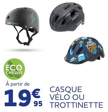 Promoties Casque vélo ou trottinette - Huismerk - Auto 5  - Geldig van 11/05/2023 tot 31/03/2024 bij Auto 5