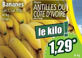 Promotions Bananes - Produit Maison - Norma - Valide de 17/05/2023 à 23/05/2023 chez Norma