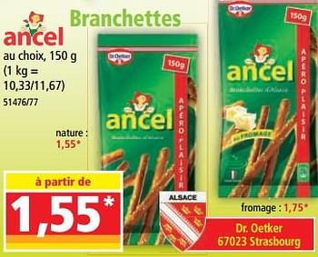 Promotions Branchettes - Dr. Oetker - Valide de 17/05/2023 à 23/05/2023 chez Norma