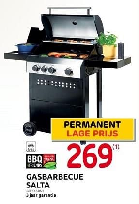 Promoties Gasbarbecue salta - BBQ & Friends  - Geldig van 17/05/2023 tot 29/05/2023 bij Brico