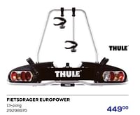 Fietsdrager europower-Thule