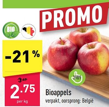 Promoties Bioappels - Huismerk - Aldi - Geldig van 22/05/2023 tot 27/05/2023 bij Aldi