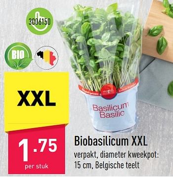 Promoties Biobasilicum xxl - Huismerk - Aldi - Geldig van 22/05/2023 tot 27/05/2023 bij Aldi
